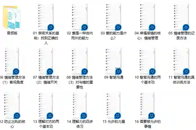男哥情感《亲密关系-维护感情必修课》实战指南-沉潜情感社