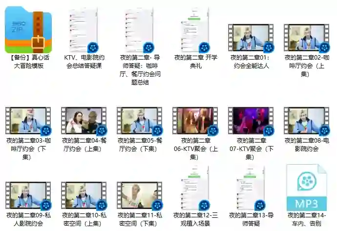 男哥恋爱教育《约会全能达人》夜的第二章：实战指南+限时揭秘-沉潜情感社