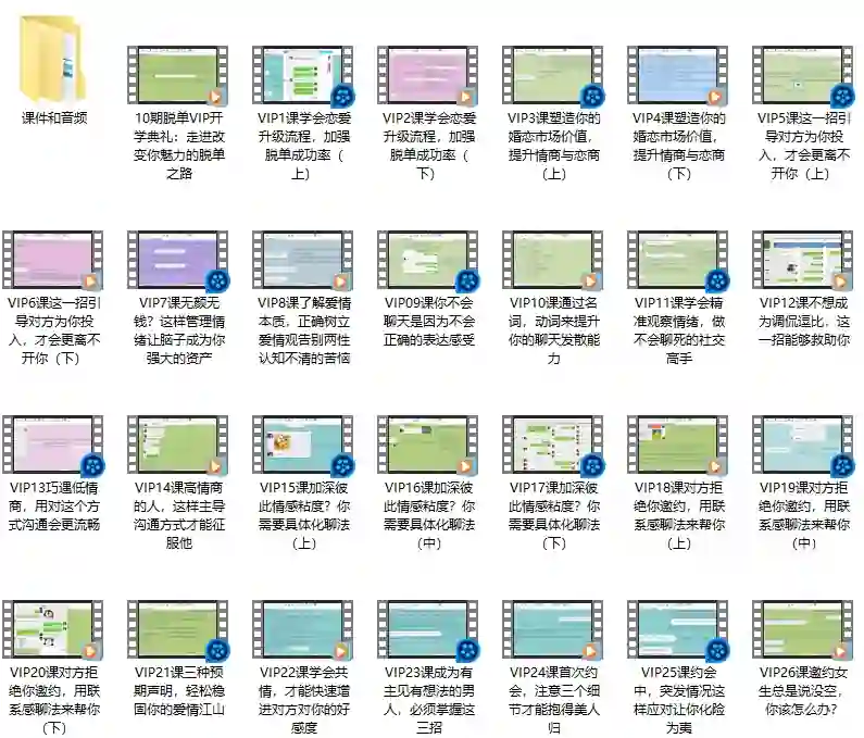 图片[1]-山本教育素云《第10期VIP课程》实战指南｜限时揭秘+专属权益-沉潜情感社