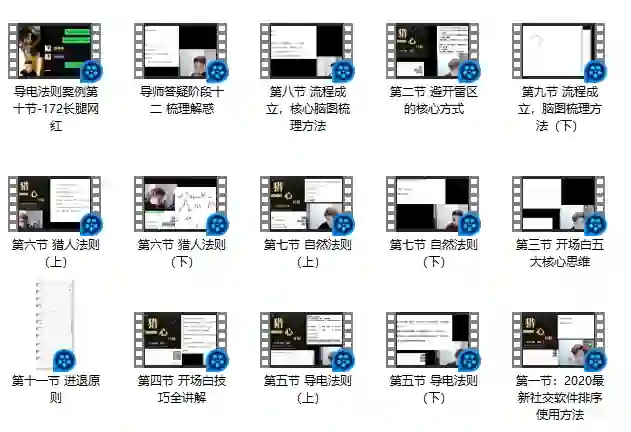 七分学堂猎心计划实战指南：情感攻心术限时揭秘-沉潜情感社