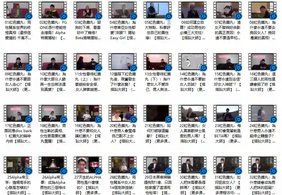 Chris搭讪大师《红色药丸》实战指南：限时揭秘高转化搭讪心法-沉潜情感社