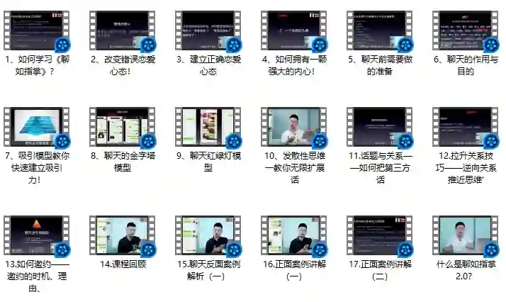 爱上情感教育《聊如指掌2.0》-沉潜情感社