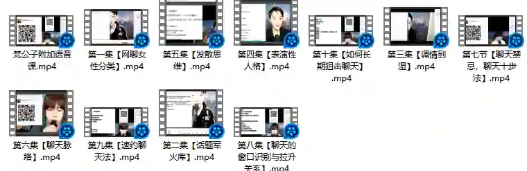梵公子《偷心神聊》富饶版｜实战指南·限时揭秘专属话术-沉潜情感社