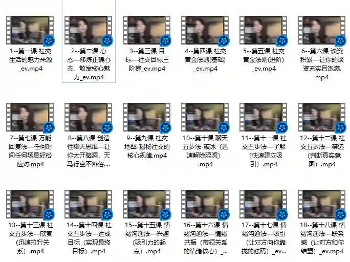 小姨子情绪吸引力实战指南：人性课V2.0限时揭秘-沉潜情感社