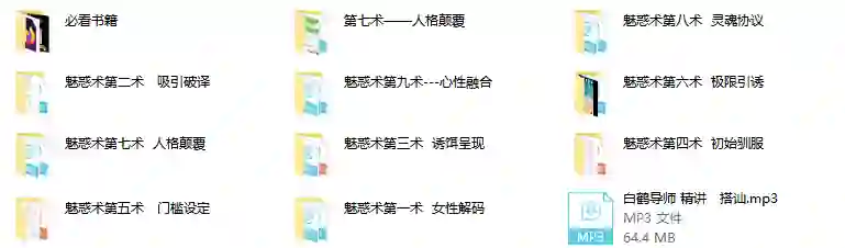 男魅情感《魅惑术》实战指南：限时揭秘专属魅力修炼法-沉潜情感社