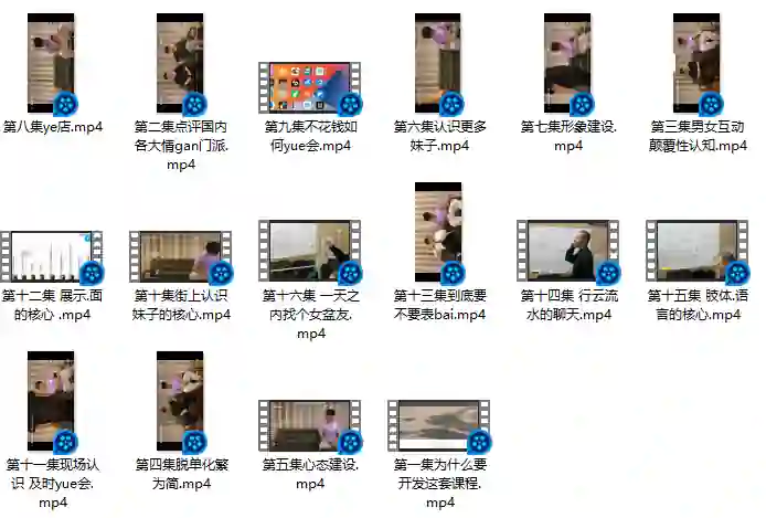 馄饨哥真男人实战指南：限时揭秘专属教学课程-沉潜情感社