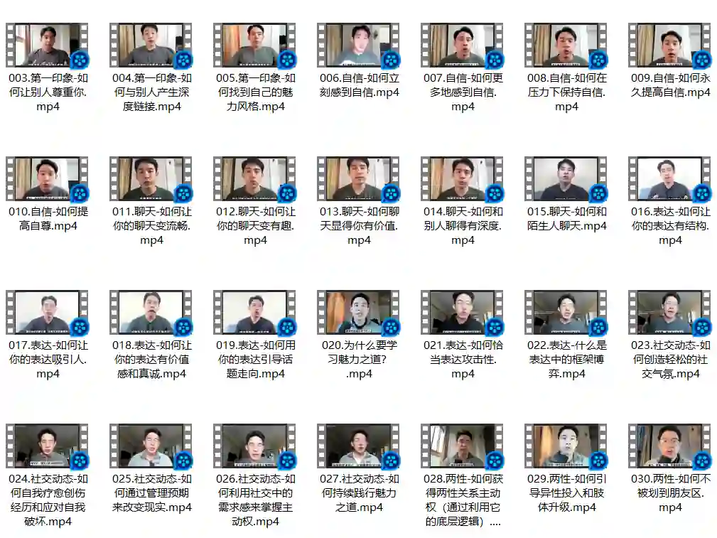 魅力之道标准版｜实战指南+限时专属揭秘-沉潜情感社