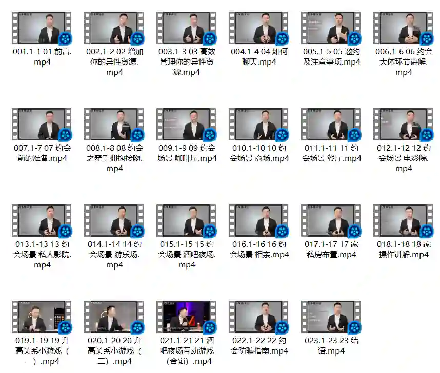 图片[1]-故事制造室《约会指南》实战揭秘版-沉潜情感社