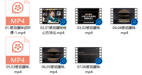 子轩被动撩妹实战指南(7节)|限时解锁专属魅力法则-沉潜情感社